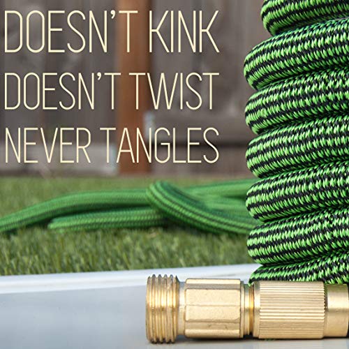 OmniHose 50 FT Expandable Garden Hose Triple-Layered for Extra Str...