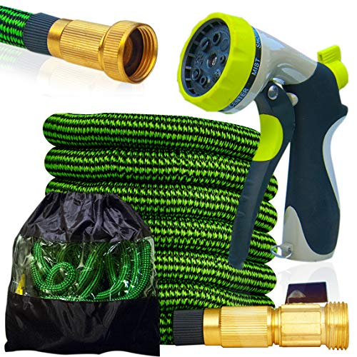 OmniHose 50 FT Expandable Garden Hose Triple-Layered for Extra Str...