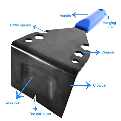 ompait Trim Puller, Portable Durable Trim Removal Tool, Pry Bars H...