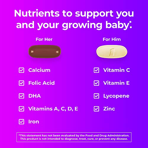 One A Day Mens & Womens Pre-Pregnancy Multivitamin including Vit...