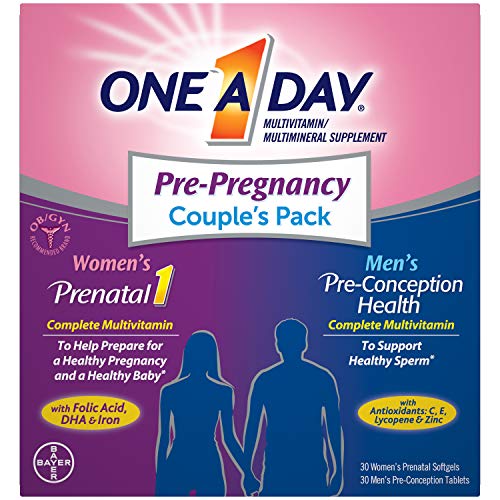 One A Day Mens & Womens Pre-Pregnancy Multivitamin including Vit...