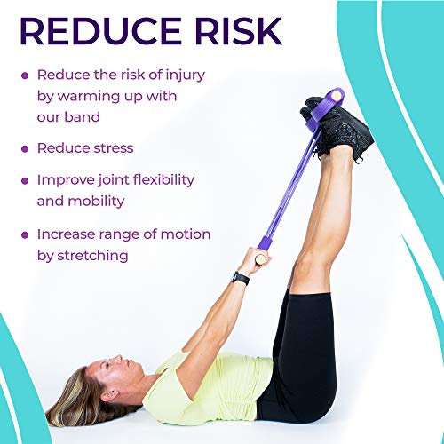 Pedal Resistance Band - Natural Latex Bodybuilding Expander - Exer...