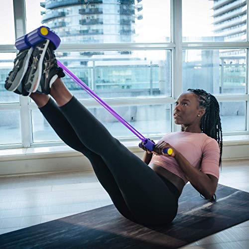 Pedal Resistance Band - Natural Latex Bodybuilding Expander - Exer...