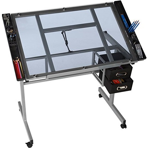 OneSpace Craft Station, Silver with Blue Glass