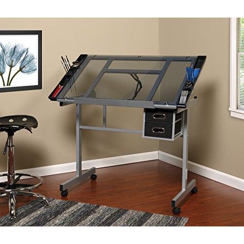 OneSpace Craft Station, Silver with Blue Glass