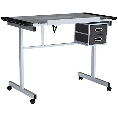 OneSpace Craft Station, Silver with Blue Glass