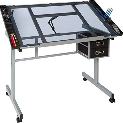 OneSpace Craft Station, Silver with Blue Glass