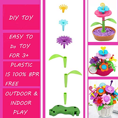 Flower Garden Building Toys - Build a Bouquet Floral Arrangement P...