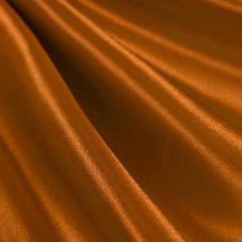 Copper Satin Fabric - by the Yard