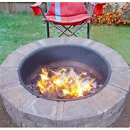 onlyfire Round Fire Pit Grate with 4 Legs for Outdoor Campfire Gri...