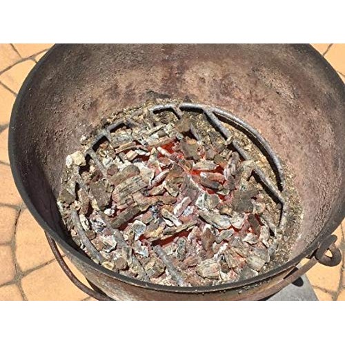 onlyfire Round Fire Pit Grate with 4 Legs for Outdoor Campfire Gri...