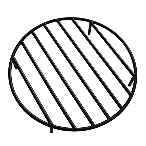 onlyfire Round Fire Pit Grate with 4 Legs for Outdoor Campfire Gri...