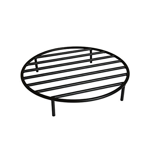 onlyfire Round Fire Pit Grate with 4 Legs for Outdoor Campfire Gri...
