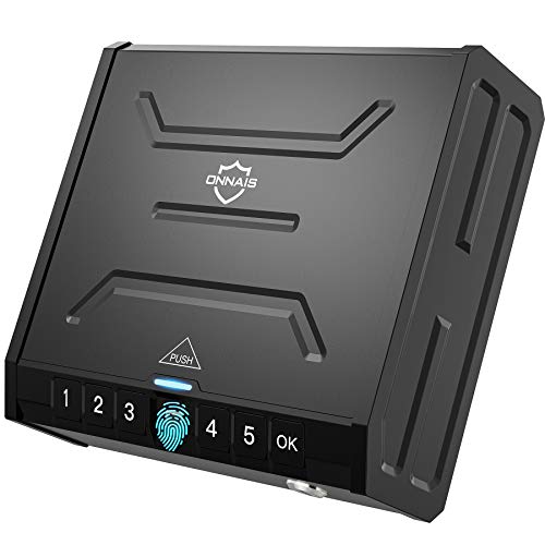 ONNAIS Safe - Biometric Safe for Pistols, Quick-Access Pis...