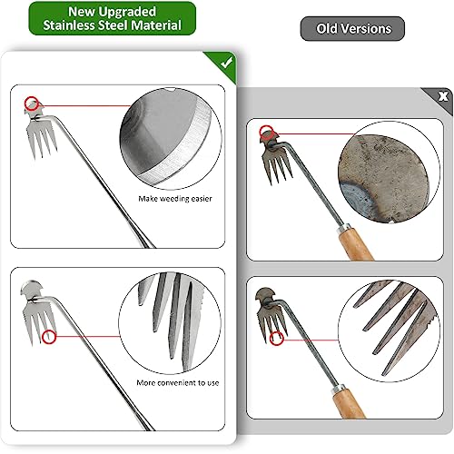 ONSHONE Gardening Hand Weeder Tools, New Weeding Artifact Uprootin...