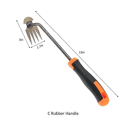 ONSHONE Gardening Hand Weeder Tools, Weed Puller New Weeding Artif...