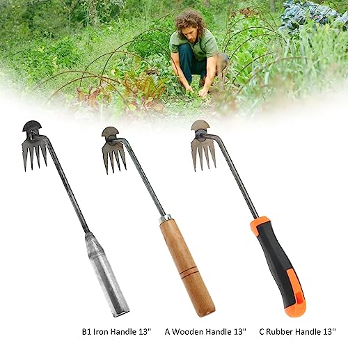 ONSHONE Gardening Hand Weeder Tools, Weed Puller New Weeding Artif...