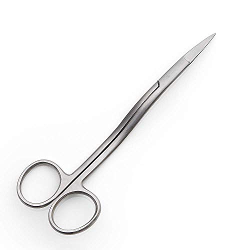 Bent Handle Curved Embroidery Applique Scissors for Machine Embroi...