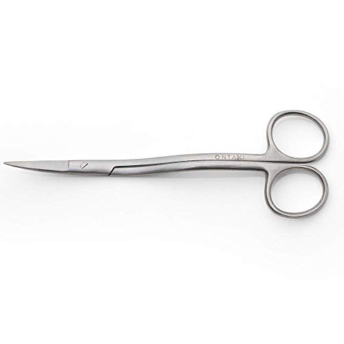 Bent Handle Curved Embroidery Applique Scissors for Machine Embroi...