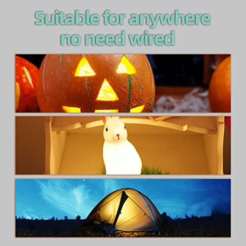 Onumii LED Puck Lights Battery Operated for Kitchen Closet, 16 Col...