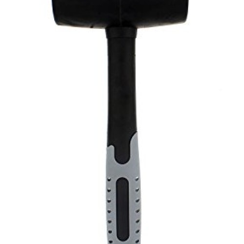ABN Rubber Mallet 32 Ounce - Shock-Absorbing Fiberglass Handle wit...
