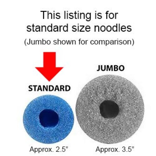 Oodles of Noodles Deluxe Famous Foam Pool Noodles Wholesale 4 Pack...
