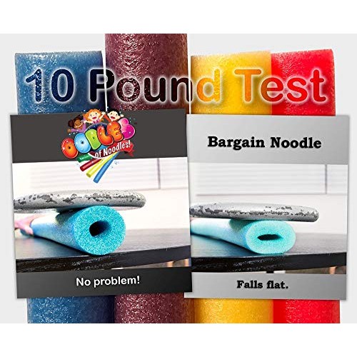 Oodles of Noodles Deluxe Famous Foam Pool Noodles Wholesale 4 Pack...