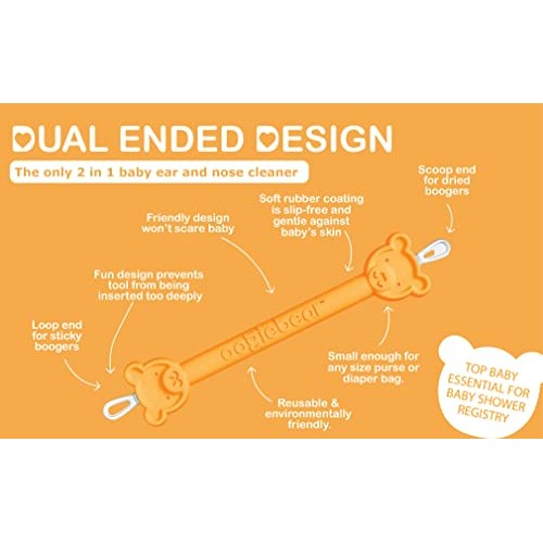 oogiebear - Nose and Ear Gadget. Safe, Easy Nasal Booger and Ear C...