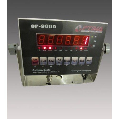Optima Scales OP-900A-11 NTEP CC # 09-070A1 Digital Weighing Ind...