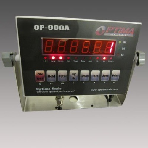 Optima Scales OP-900A-11 NTEP CC # 09-070A1 Digital Weighing Ind...