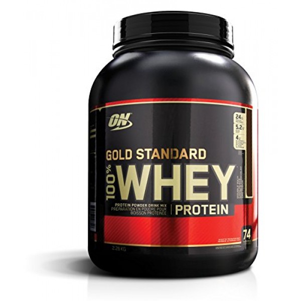Optimum Nutrition Gold Standard 100% Whey Protein Powder, Double R...