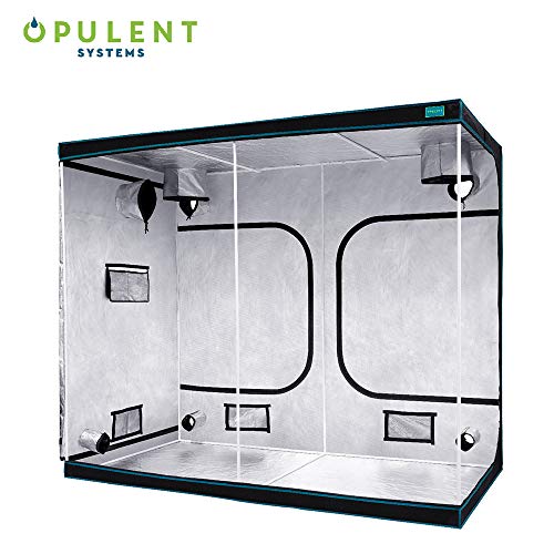 OPULENT SYSTEMS 96x48x80 Hydroponic Mylar Water-Resister Grow T...