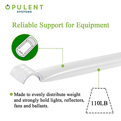 OPULENT SYSTEMS 96x48x80 Hydroponic Mylar Water-Resister Grow T...