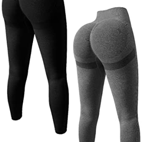 OQQ Womens 2 Piece Butt Lifting Yoga Leggings Workout High Waist ...
