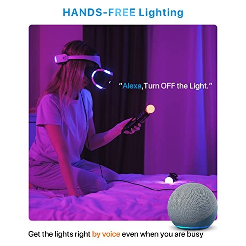 ORALUCE Smart Light Bulbs, WiFi＆Bluetooth E12 Smart Bulbs That Wo...