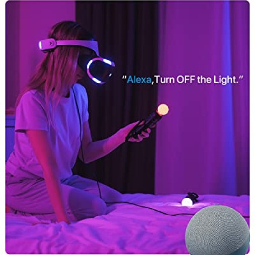 ORALUCE Smart Light Bulbs, WiFi＆Bluetooth E12 Smart Bulbs That Wo...