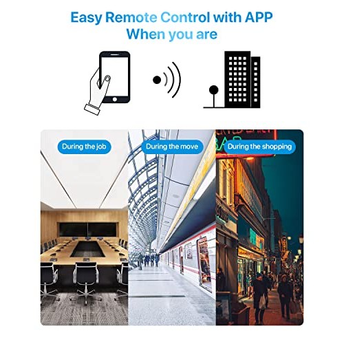 ORALUCE Smart Light Bulbs, WiFi＆Bluetooth E12 Smart Bulbs That Wo...