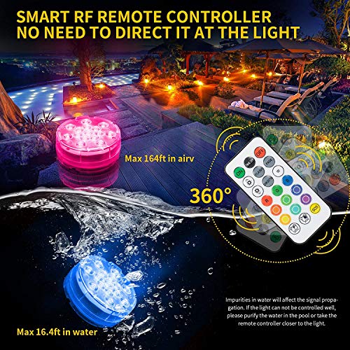 Oralys Submersible LED Pool Lights - Waterproof Shower Lights,Unde...