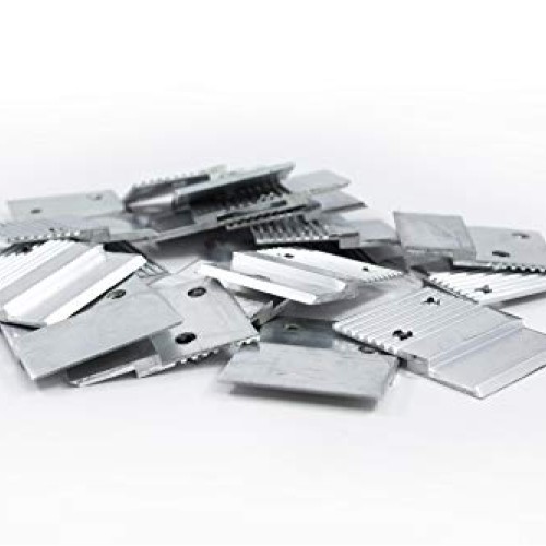 Orange Aluminum 1-1/2 Z-Clips - Interlocking French Cleats - Rect...