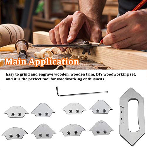 ORANGELD DIY Woodworking Benches Corner Radius 8 Corners Trimming ...