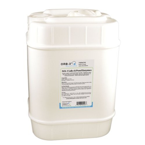 Orb-3 Lake and Pond Enzymes Pail, 5-Gallon