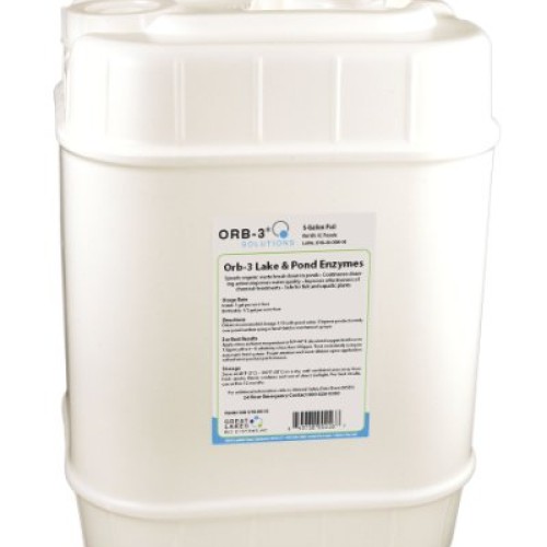 Orb-3 Lake and Pond Enzymes Pail, 5-Gallon
