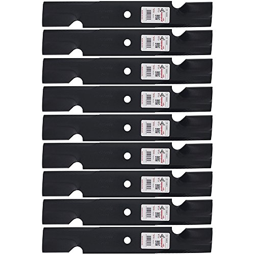 Set of Nine 9 Scag 48 Blade High Lift Lawn Mower Blades Set 481...