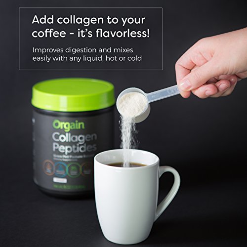 Orgain Grass Fed Pasture Raised Hydrolyzed Collagen Protein Powder...