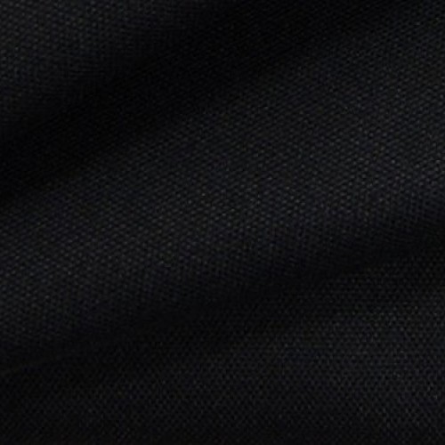 Organic Cotton Canvas Duck Fabric - Black - by The Yard