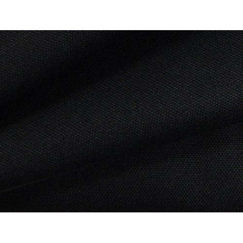 Organic Cotton Canvas Duck Fabric - Black - by The Yard