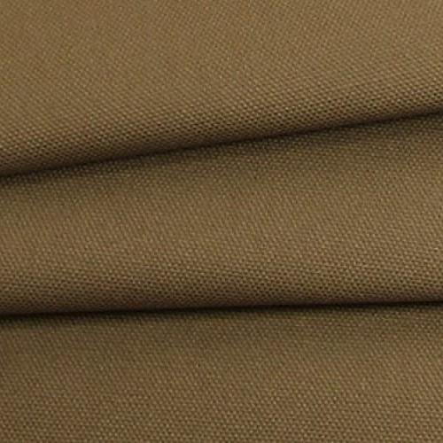 Organic Cotton Canvas Duck Fabric - Khaki - by The Yard