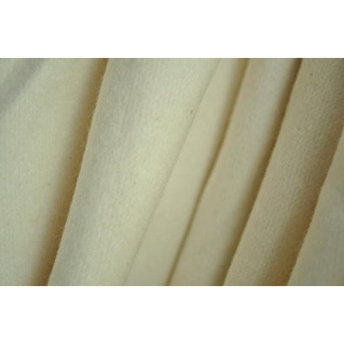 Organic Cotton Fleece Fabric - 12 Ounce - Natural - by The Yard
