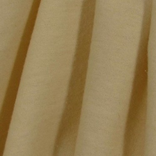 Organic Cotton Lightweight Flannel Fabric - Natural - 55 Inches Wi...