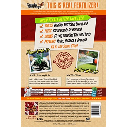 Plant Magic Plant Food 100% Organic Fertilizer - Easy to Use All P...